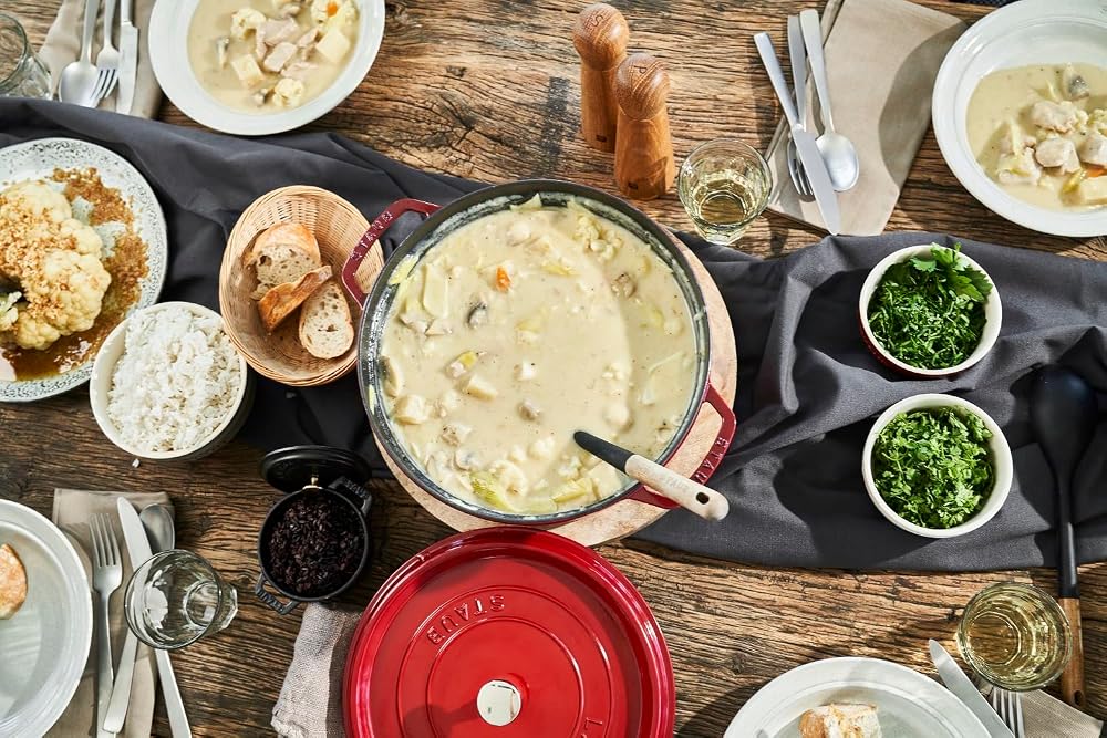 Staub kitchen setting