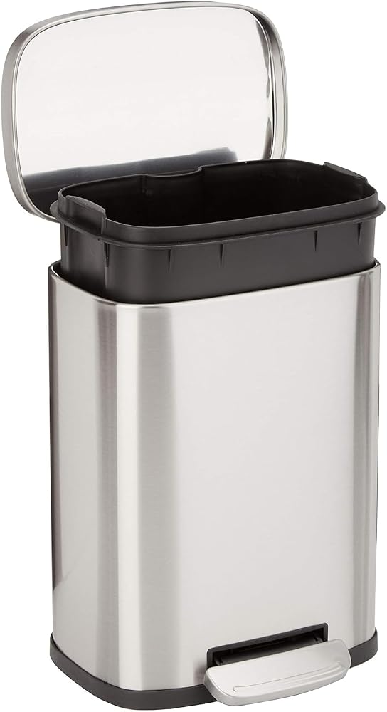Amazon Basics Trash Can