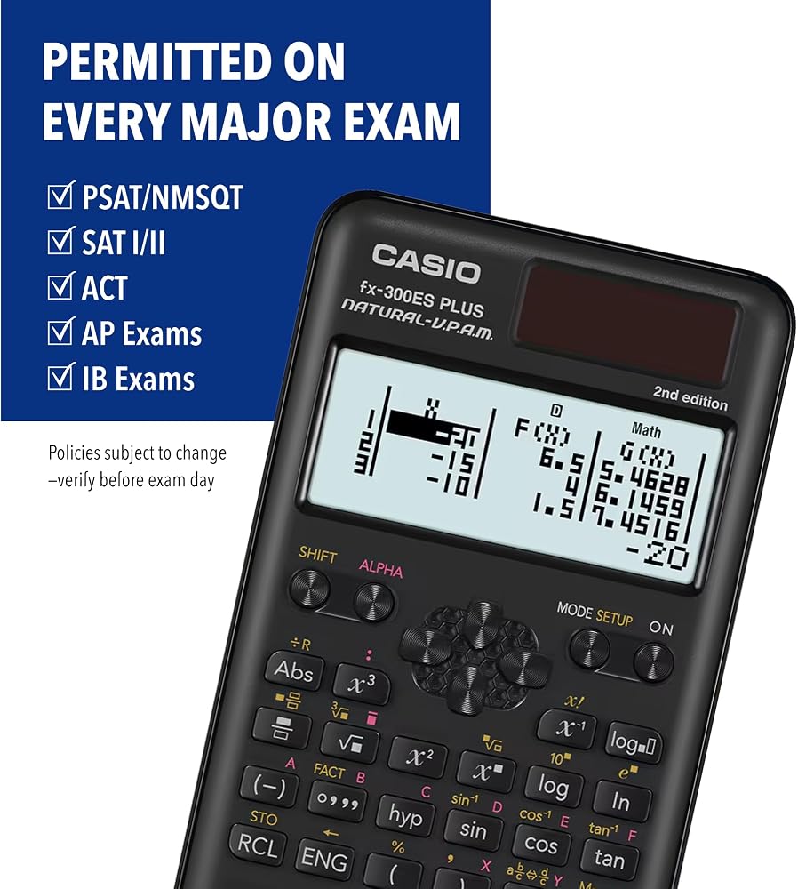 Casio FX-300ES Display