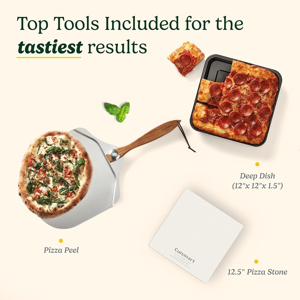 Pizza Stone + Viewing Window