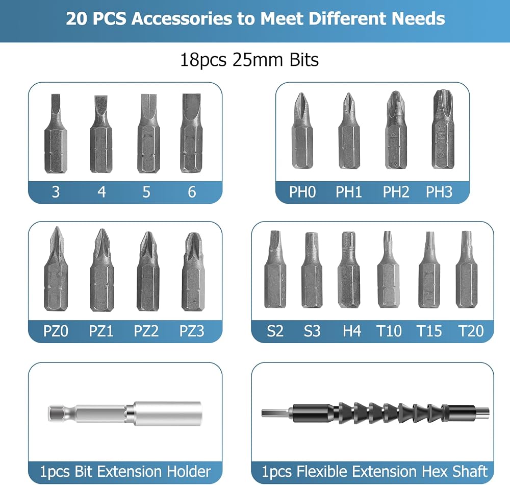Cordless Screwdriver Kit