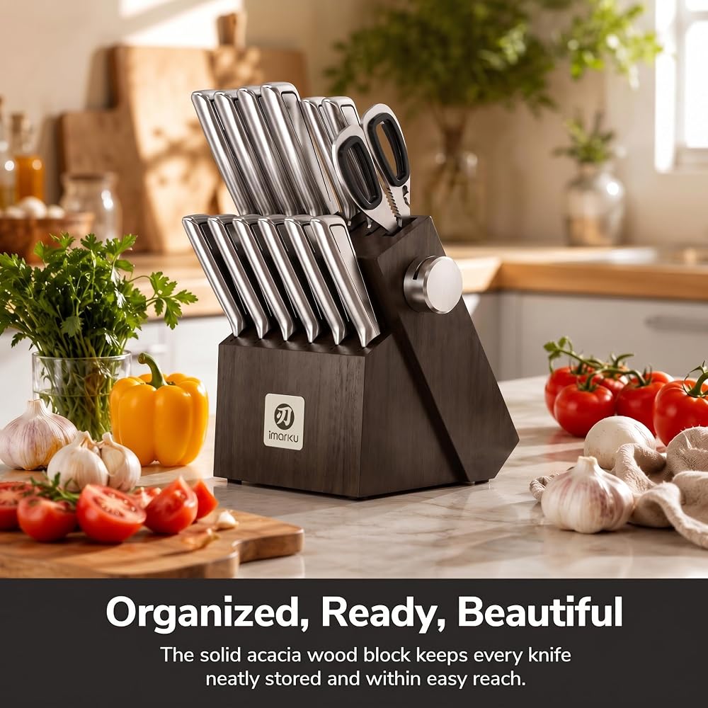 imarku 14-Piece Knife Set